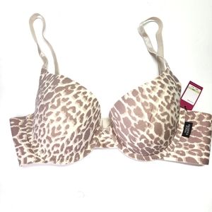 VINCE CAMUTO Animal Print Bra 34B